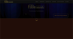 Desktop Screenshot of fablesounds.com